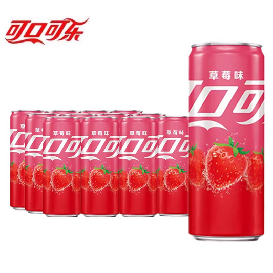Coca-Cola Strawberry Flavor 330ml