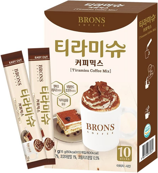 Brons Coffee Tiramisu Flavor 130g
