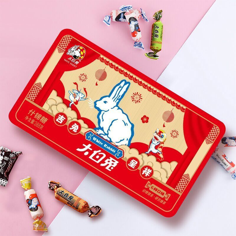 White Rabbit Milk Candy Box Assorted Candy 388g
