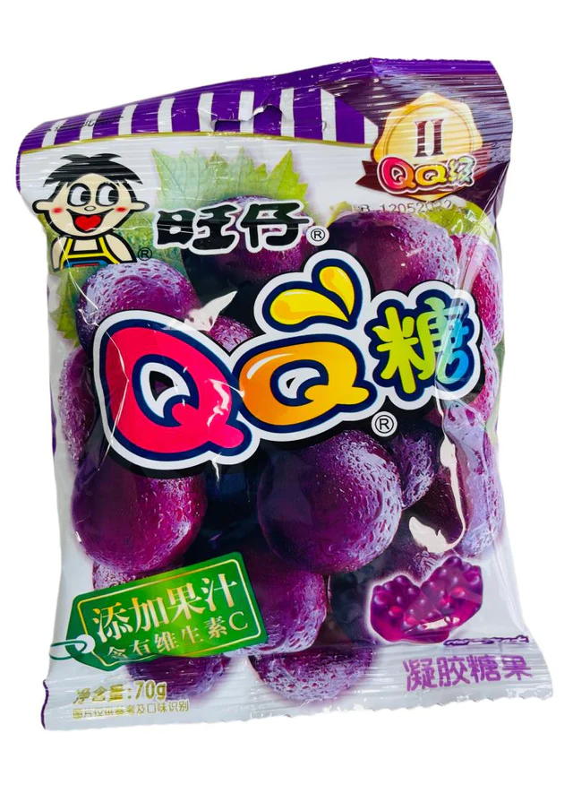 Want  Want QQ candy (Grape Flavor) 20g