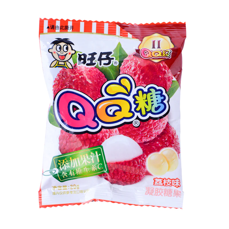 Want Want QQ candy (Lychee Flavor) 20g