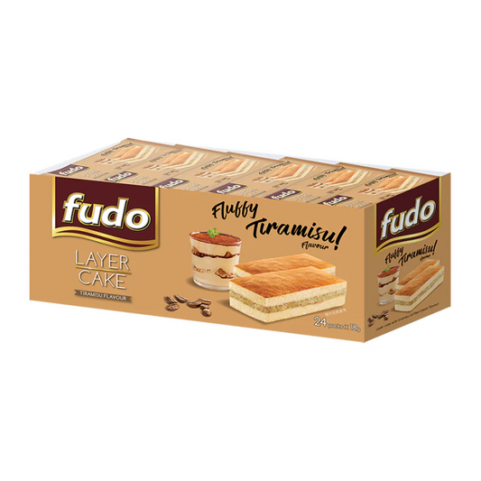 Fudo Layer Cake Tiramisu Flavour 24x18g