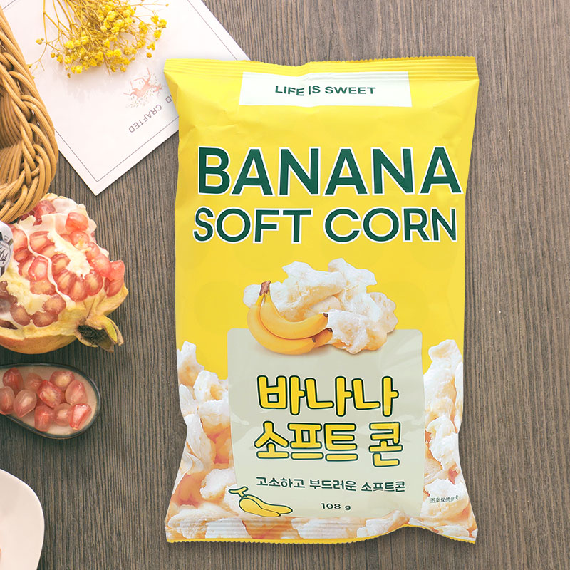 Life is sweet banana soft corn