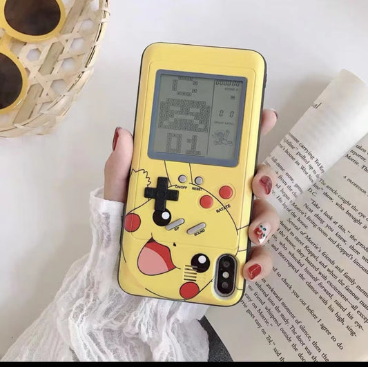 Pikachu Nintendo iPhone Mobile Case with game functions