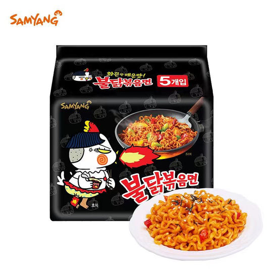 Samyang,  Hot Chicken Ramen，Original  Spicy Noodles