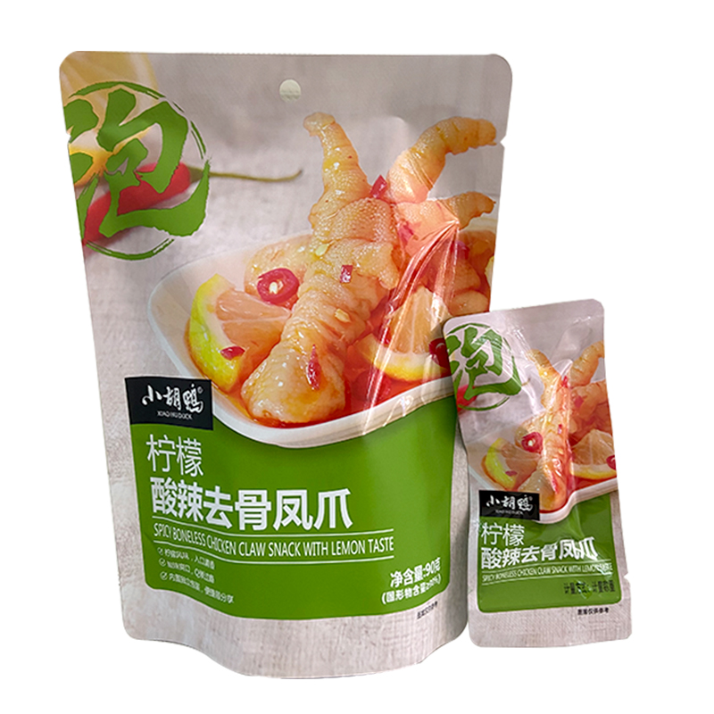XiaoHuYa Boneless Chicken Feet (Lemon Flavor) 90g