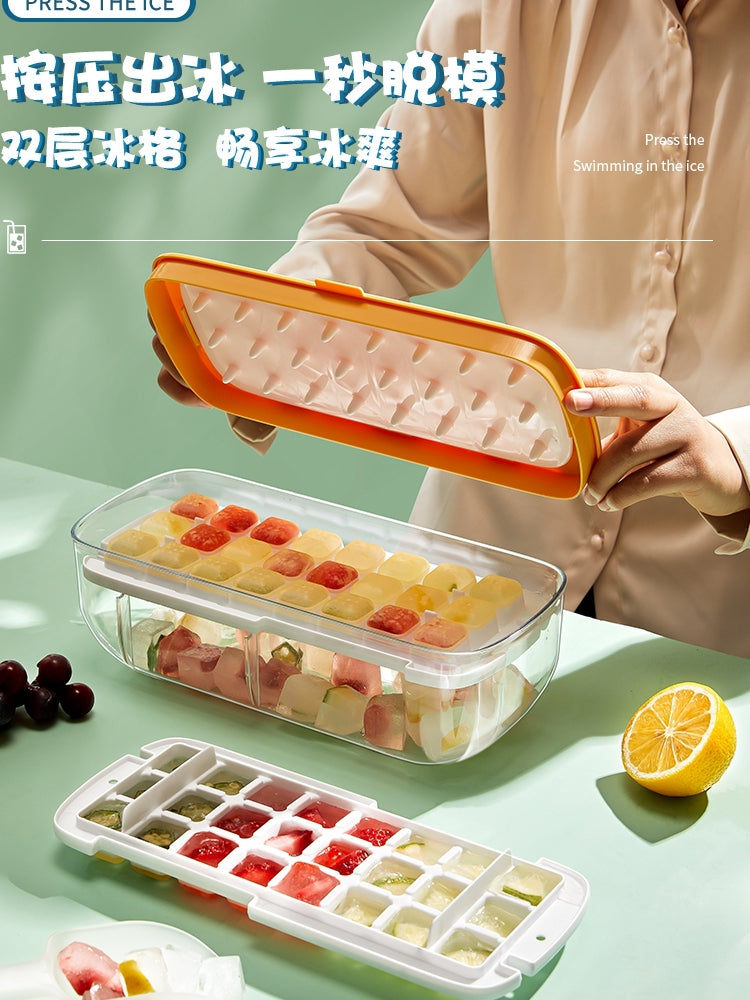 AUTOYSUR Press Type 48-Ice Cube Tray