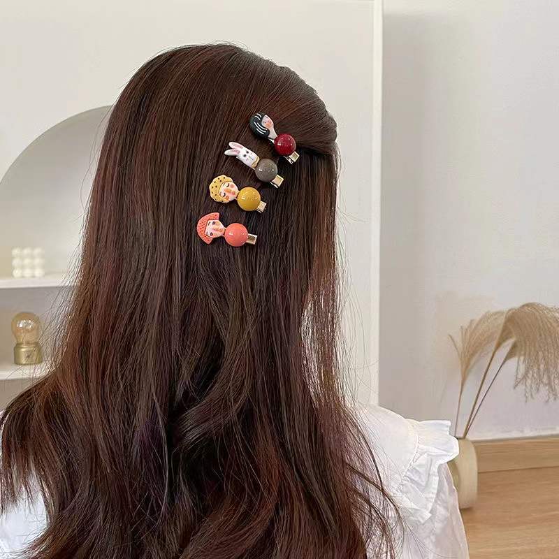 Funny &  Cute Sprouting Hair Clips (10-piece set)